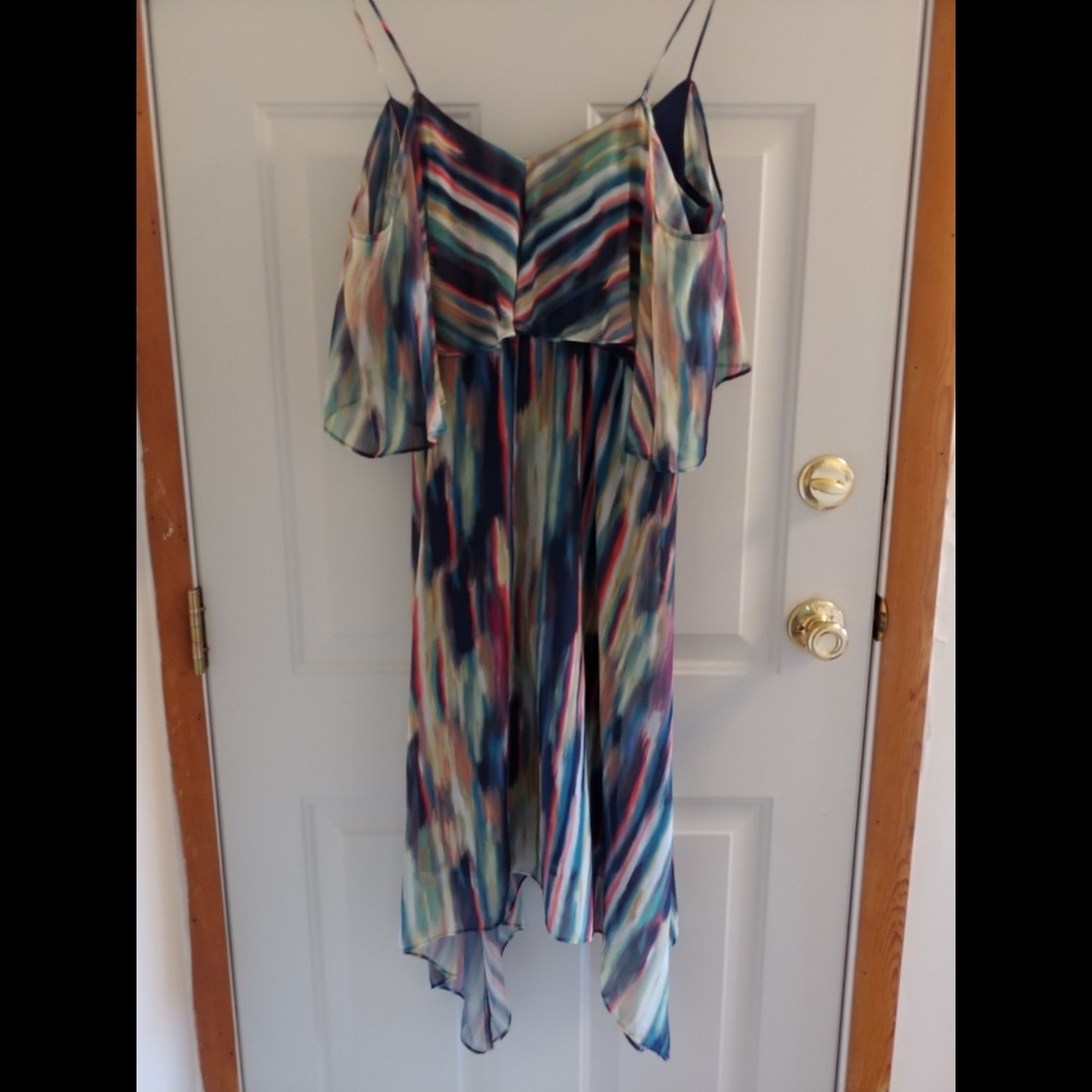 Rainbow Flowy Summer Dress